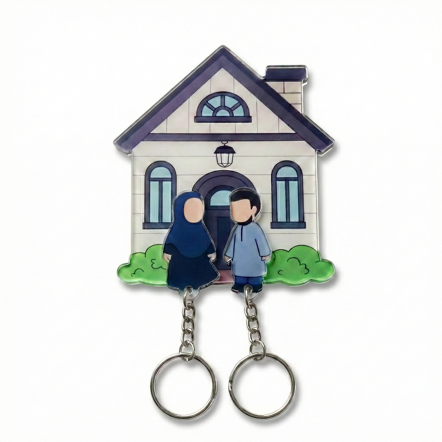 Muslimisches Paar Schlüsselhalter