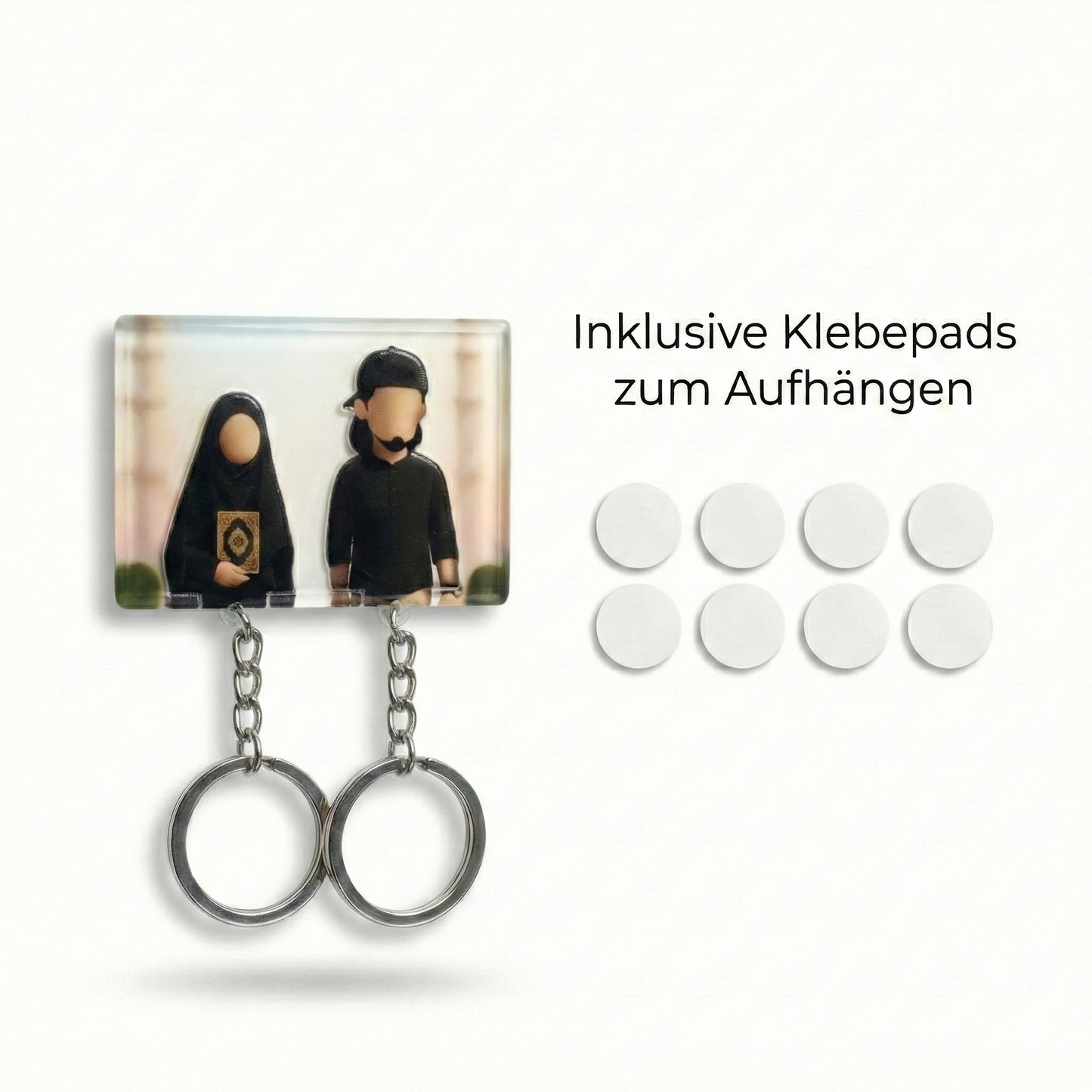 Muslimisches Paar Schlüsselhalter